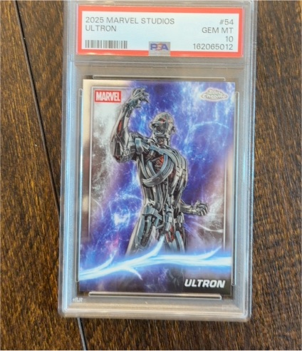 2025 Topps Marvel Studios Chrome #54 Ultron — front