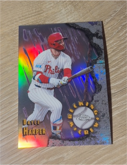2026 Topps Chrome #WC-4 Bryce Harper — front