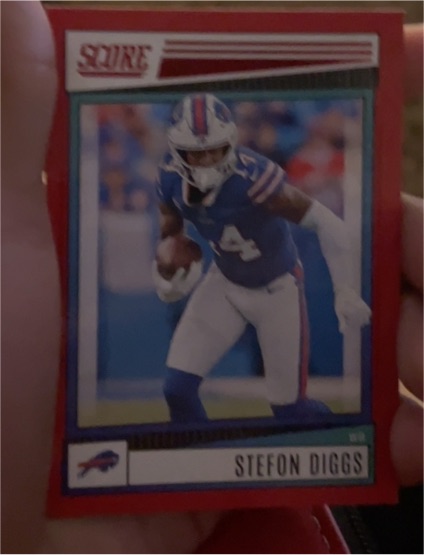 2022 Panini Score #262 Stefon Diggs — front