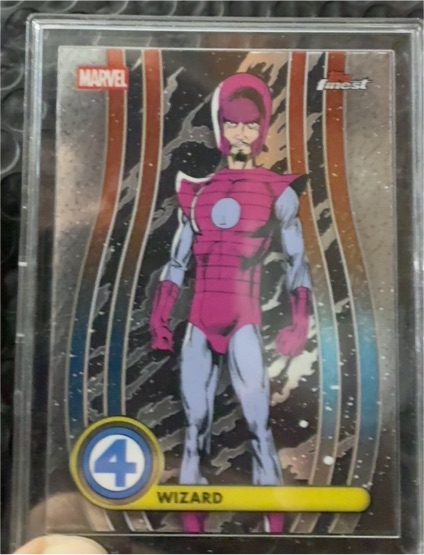 2026 Topps Finest Fantastic Four #050 Wizard — front