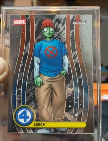 2026 Topps Finest Fantastic Four #026 Leech — front