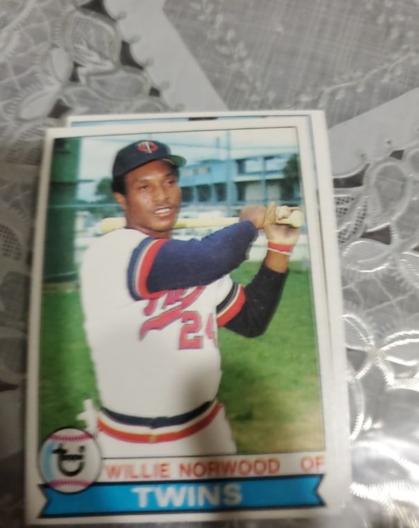 1979 Topps #274 Willie Norwood Minnesota Twins Baseball Card — front