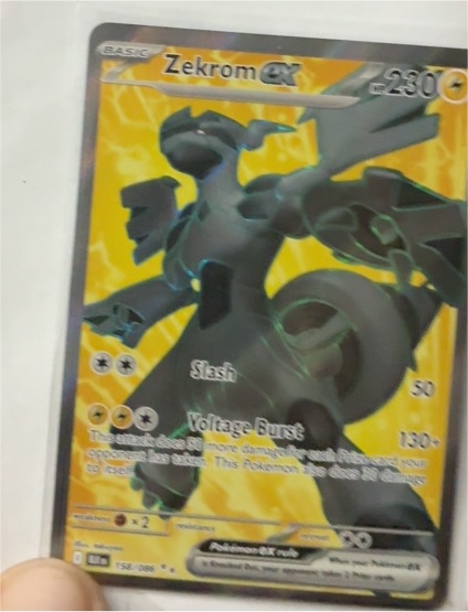 2025 Pokémon #158 Zekrom ex — front