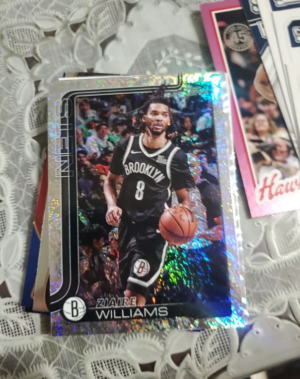 2025-26 Topps #9 Ziaire Williams — front