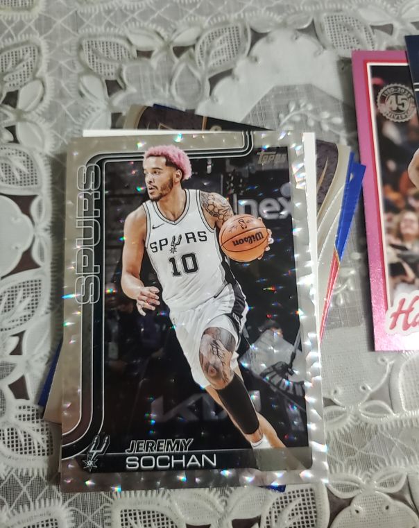 2025-26 Topps Basketball #199 Jeremy Sochan — front