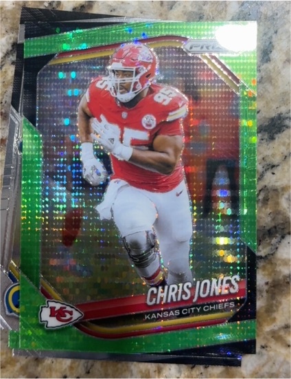 2025 Panini Prizm #113 Chris Jones — front