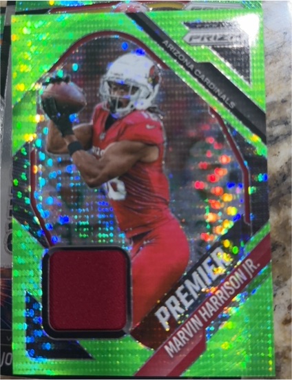 2024 Panini Prizm Premier #PJ-MHJ Marvin Harrison Jr. — front