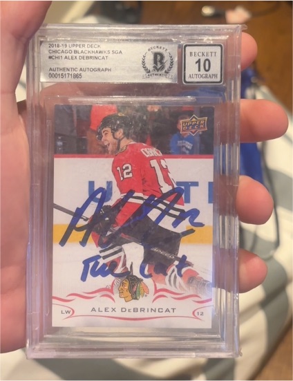 2018-19 Upper Deck #SGA Alex DeBrincat — front