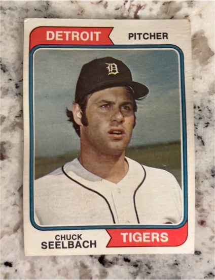 1974 Topps #292 Chuck Seelbach — front