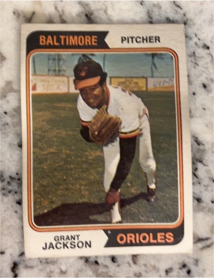 1974 Topps #68 Grant Jackson Baltimore Orioles — front