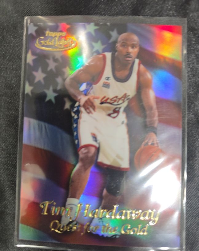 1999-00 Topps Gold Label #Q5 Tim Hardaway Quest for the Gold — front