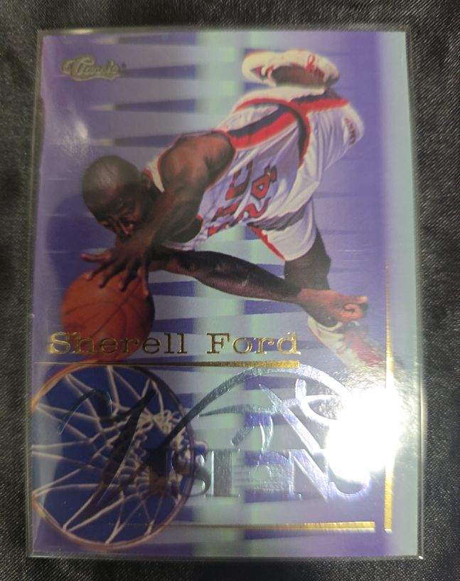 1995 Classic Visions #24 Sherell Ford — front