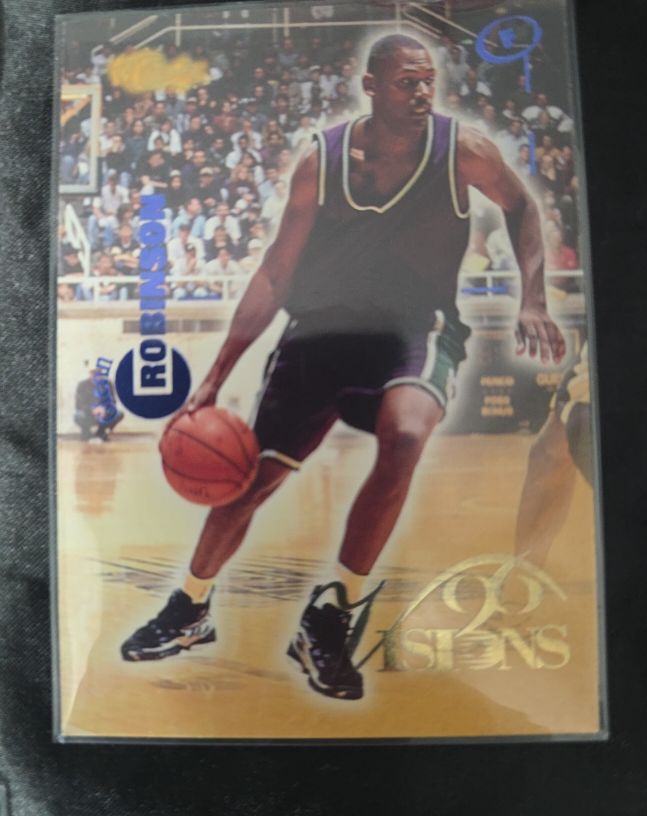 1995 Classic Visions Signings #6 Glenn Robinson — front