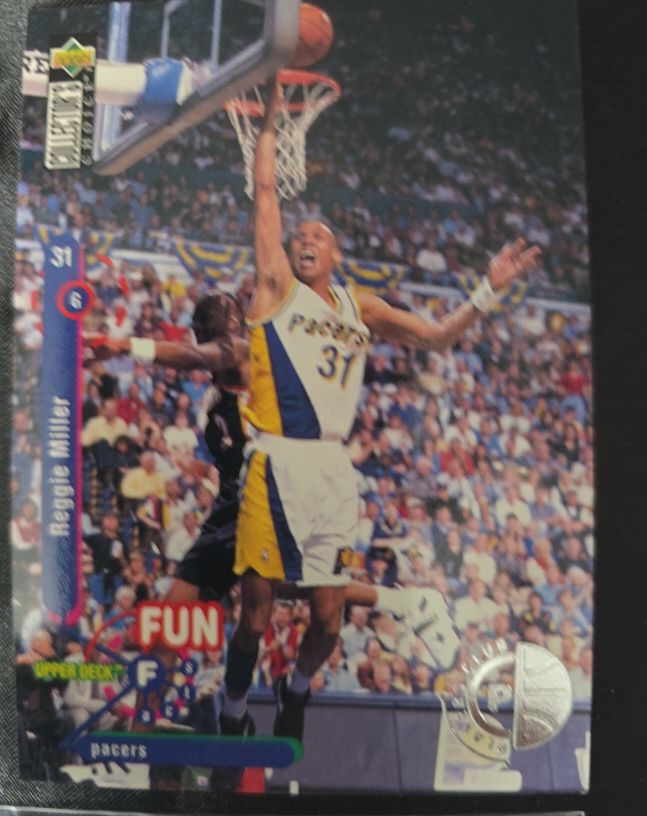 1995-96 Upper Deck Collector's Choice #176 Reggie Miller — front