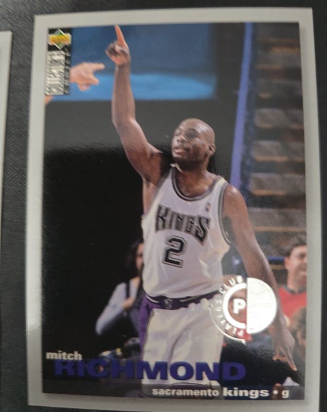 1995-96 Upper Deck Collector's Choice #263 Mitch Richmond — front