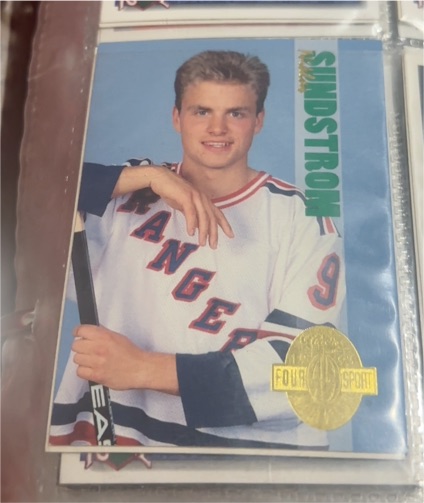 1993 Classic Four Sport #192 Niklas Sundstrom — front