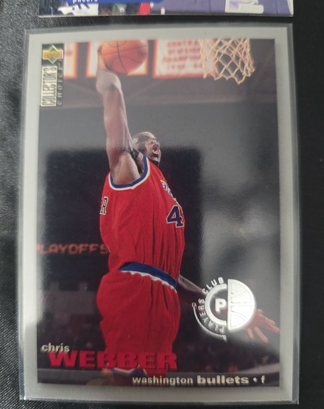1995-96 Upper Deck Collector's Choice #294 Chris Webber — front
