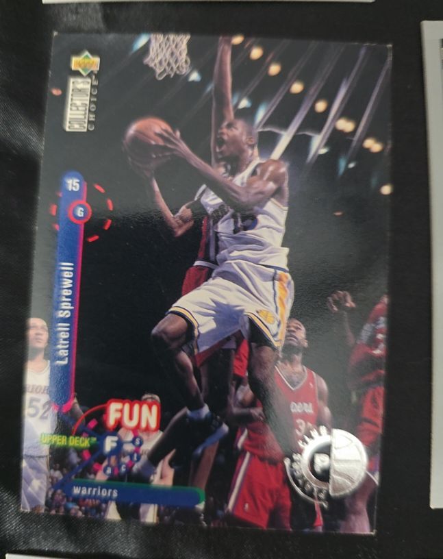 1995-96 Upper Deck Collector's Choice #174 Latrell Sprewell — front