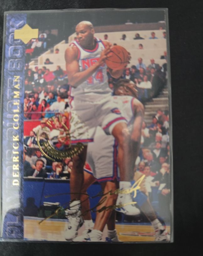 1994-95 Upper Deck #44 Derrick Coleman — front