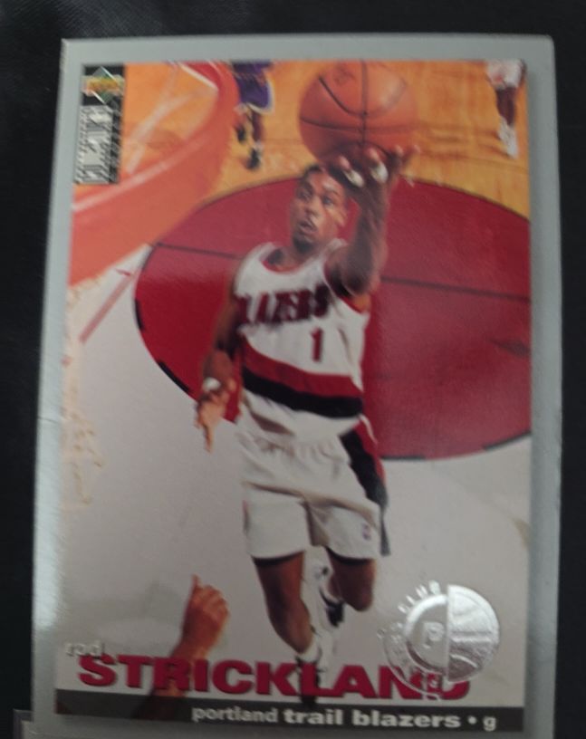 1995-96 Upper Deck Collector's Choice #1 Rod Strickland — front