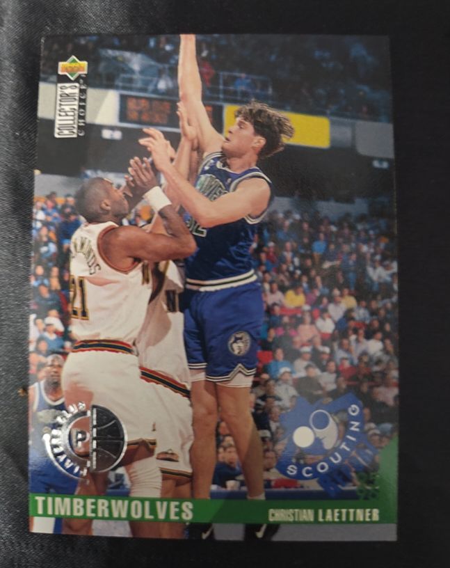 1995-96 Upper Deck Collector's Choice #336 Christian Laettner — front