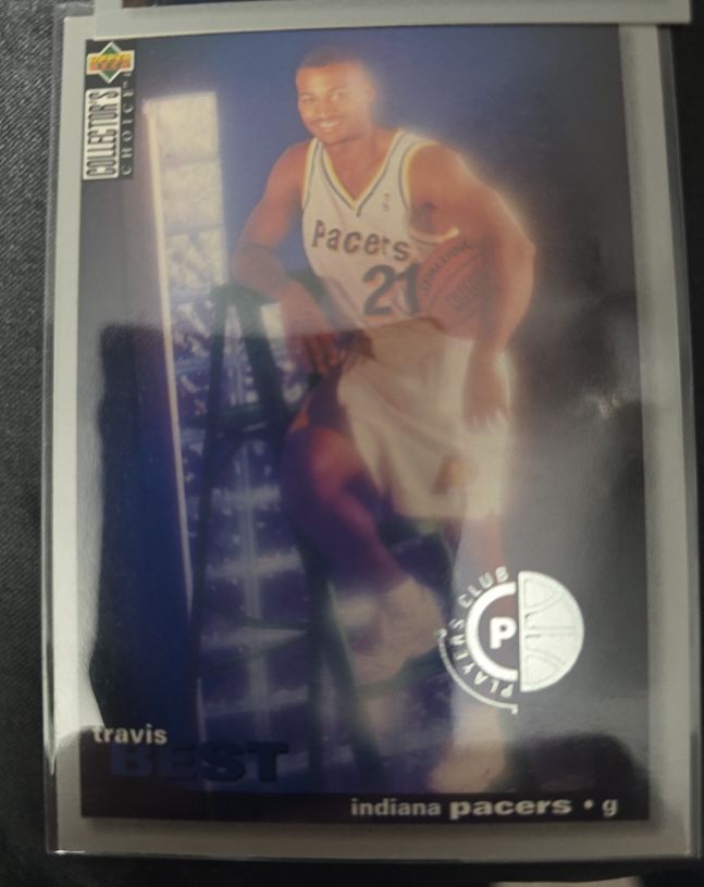 1995-96 Upper Deck Collector's Choice #319 Travis Best — front