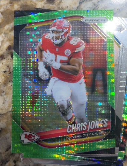 2024 Panini Prizm #143 Chris Jones — front