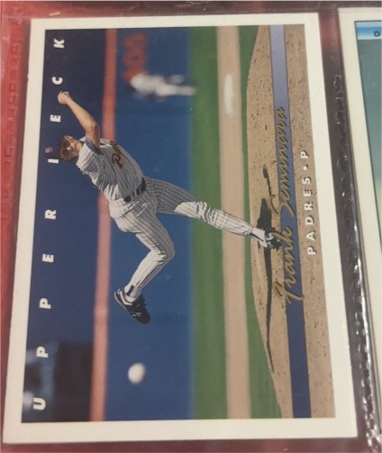 1993 Upper Deck #307 Frank Seminara — front