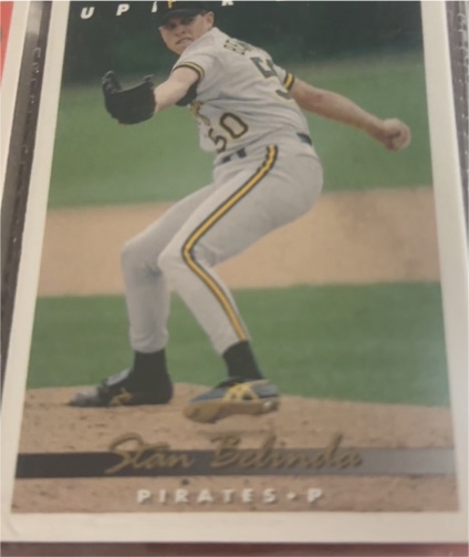 1993 Upper Deck #359 Stan Belinda — front