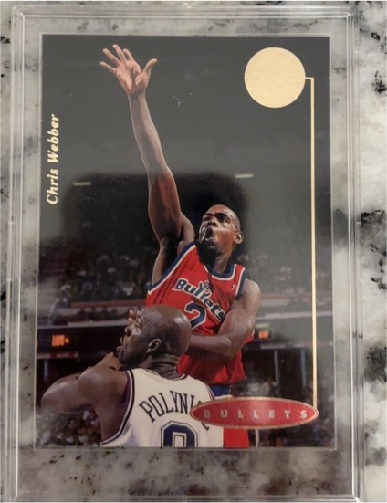 1994-95 Upper Deck SP Championship Series #135 Chris Webber — front
