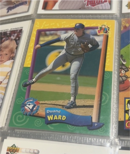 1989 Upper Deck #551 Duane Ward — front