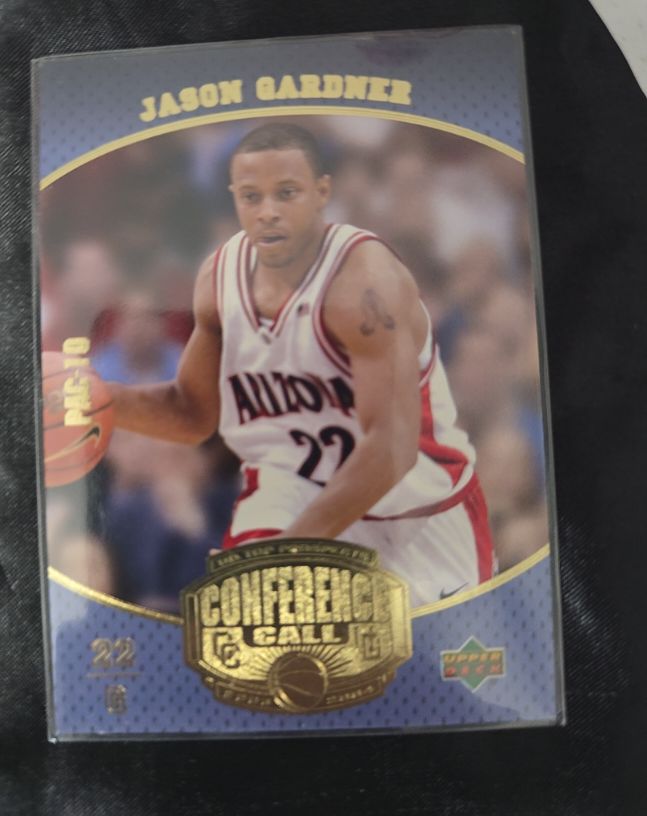 2003 UD Top Prospects #CC9 Jason Gardner Arizona Wildcats — front