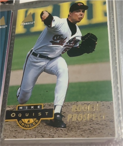 1994 Pinnacle #224 Mike Oquist — front