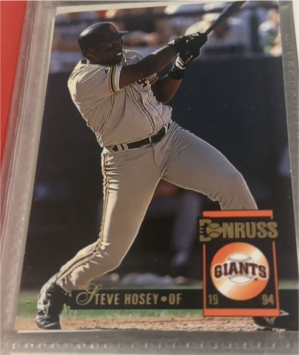 1994 Donruss #655 Steve Hosey — front