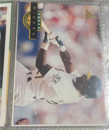 1994 Pinnacle #61 Ruben Sierra — front