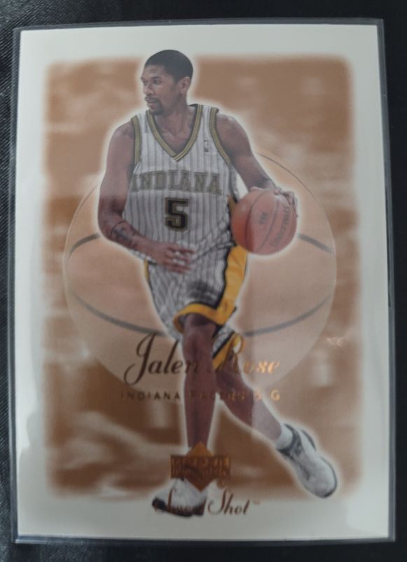 2001-02 Upper Deck Sweet Shot #32 Jalen Rose — front