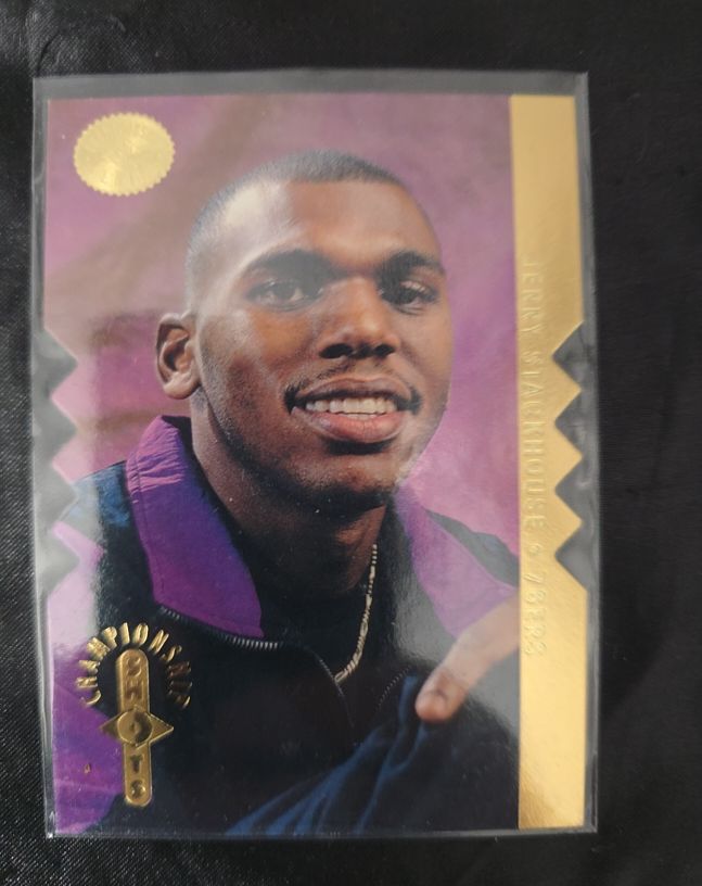 1995-96 SP Championship Shots #S15 Jerry Stackhouse — front