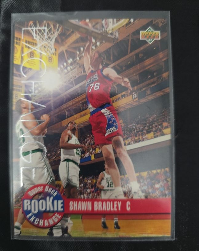 1993-94 Upper Deck #RE2 Shawn Bradley Rookie Exchange — front