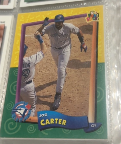 1994 Upper Deck Fun Pack #29 Joe Carter — front