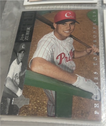 1994 Upper Deck Minors Top Prospects #199 Jon Zuber — front