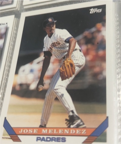1993 Topps #58 Jose Melendez — front