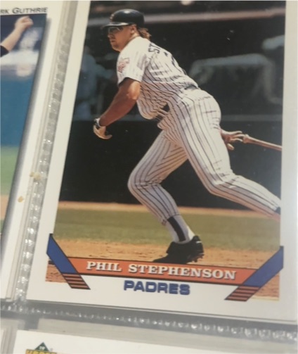1993 Topps #357 Phil Stephenson — front