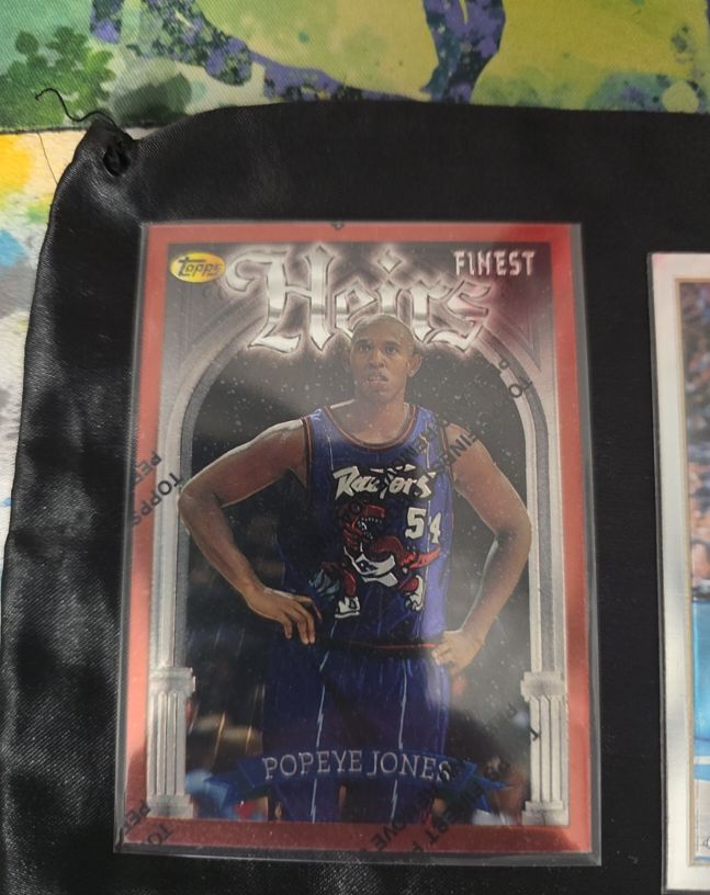 1996-97 Topps Finest #241 Popeye Jones — front