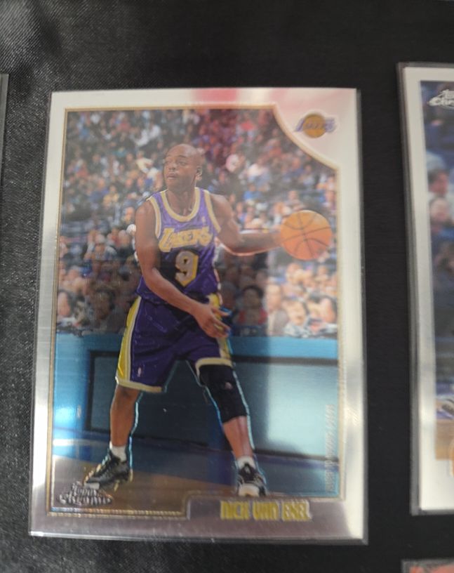 1998-99 Topps Chrome #186 Nick Van Exel — front