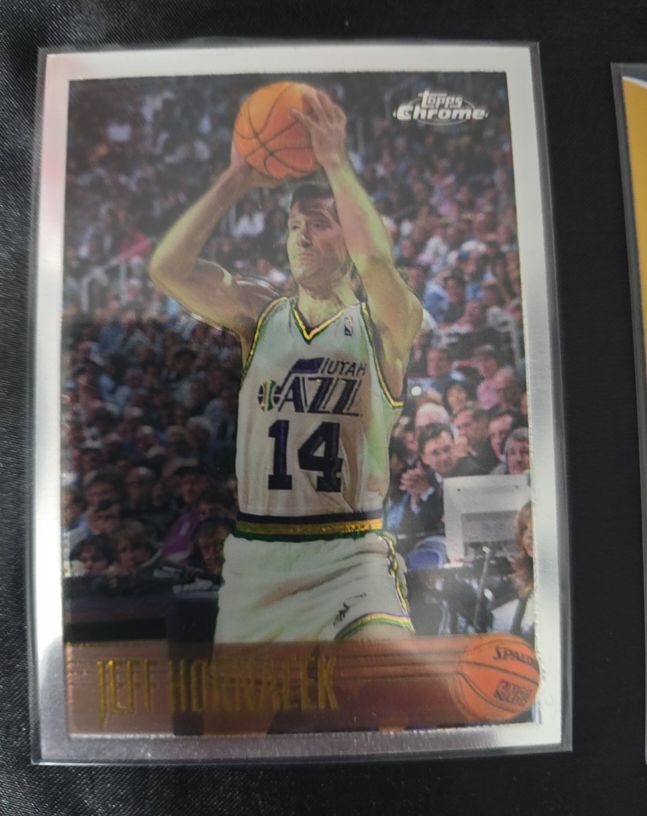 1996-97 Topps Chrome #9 Jeff Hornacek — front