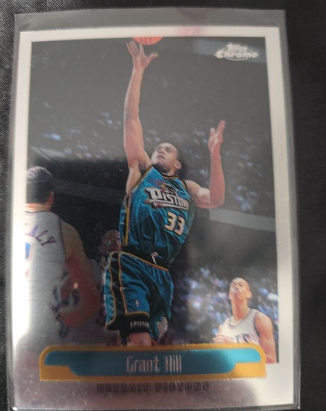 1999-2000 Topps Chrome #42 Grant Hill — front