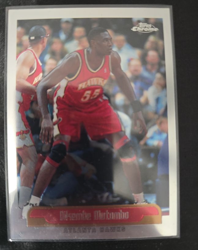 1997-98 Topps Chrome #63 Dikembe Mutombo — front