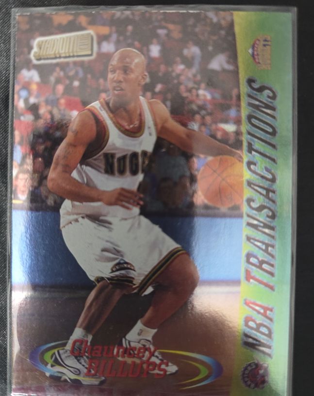 1998-99 Topps Stadium Club #231 Chauncey Billups — front