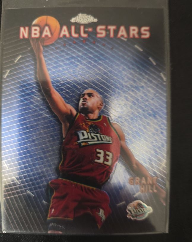 1999-00 Topps Chrome NBA All-Stars #AS10 Grant Hill — front