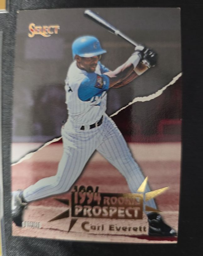 1994 Select #393 Carl Everett Rookie Prospect — front